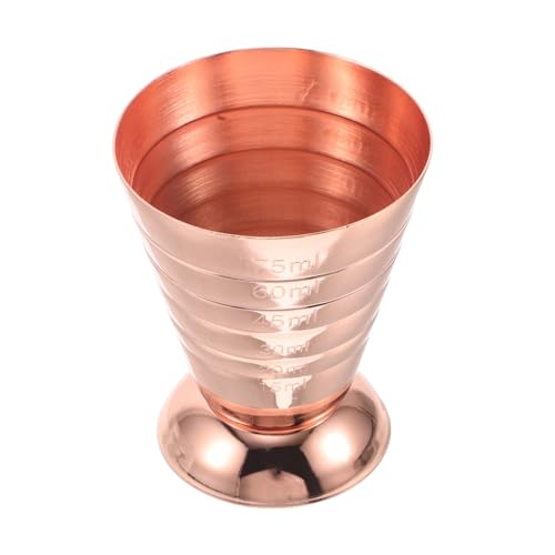 UTHCLO Bartender Tools Single Cocktail Jigger Japanese Style Stainless Steel Shot Measure Cup Bar Accessories 75ml