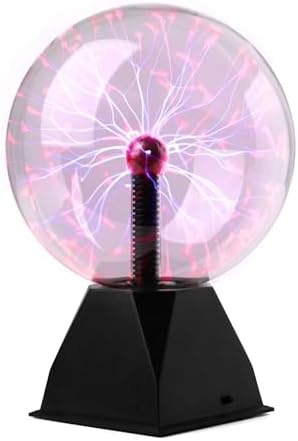 MAX PLB20 - Bola de plasma decorativa. Lampara mágica táctil con ...