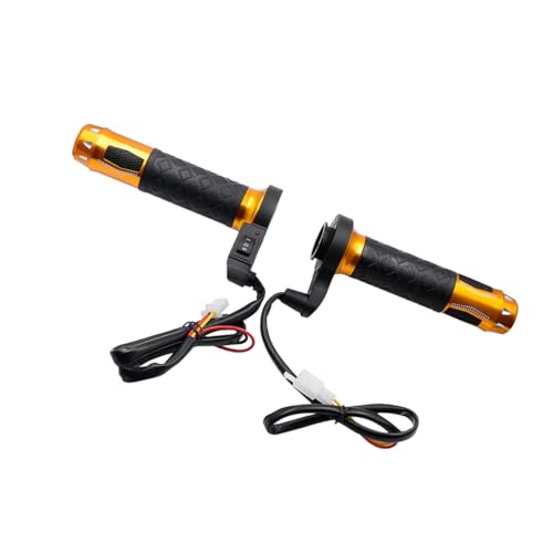 Guidon électrique pour cyclomoteur Cabilock 12V en alu doré