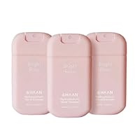 HAAN Feuchtigkeitsspendendes Handspray mit Aloe Vera (3 Stück) – 3 Stück pro Duft: Bright Rose
