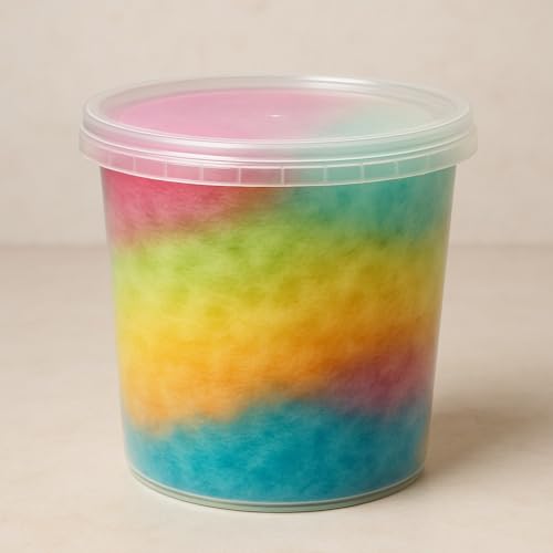 COOL WATT EY! Zuckerwatte 70g im Eimer | Süßigkeit für Kindergeburtstag, Party und Mitgebsel – Bild 3