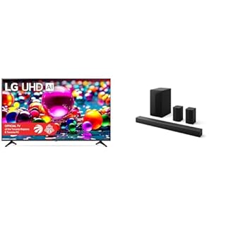 LG 65-Inch UA7700 Series 4K Smart TV and, LG S60TR 5.1 ch. Soundbar
