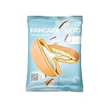 Pancake Keto crema al cocco. Con solo 4g di carboidrati. Formato da 50g.