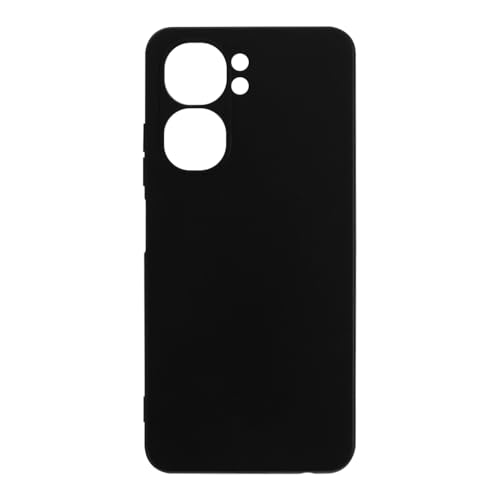 Shantime �\�t�g�P�[�X Oukitel C58 Pro �Ƃ̌݊������� �X���� �Ռ��z�� ���h�~ �_��f�� �O���b�v���₷���J�o�[(�u���b�N)