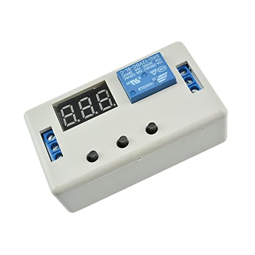 Relais temporisé 12V circuit minuterie contrôle cycle réglable interrupteur