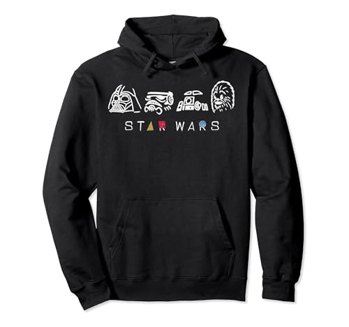 Sweat à capuche Star Wars Geometric le cadeau idéal pour un anniversaire