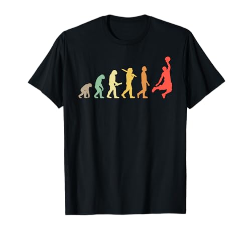 Retro Basketball Evolution T-Shirt for Players