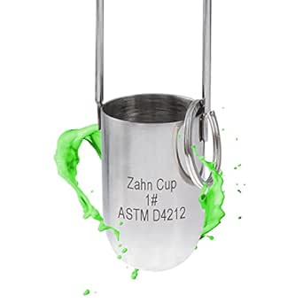 BAOSHISHAN NO.4 Zahn Cup Viscosity Cup #4 Dip Type 44ml Stainless Steel Viscometer Flow Cup for Paint Finishes Oil : Buy Online at Best Price in KSA - Souq is now