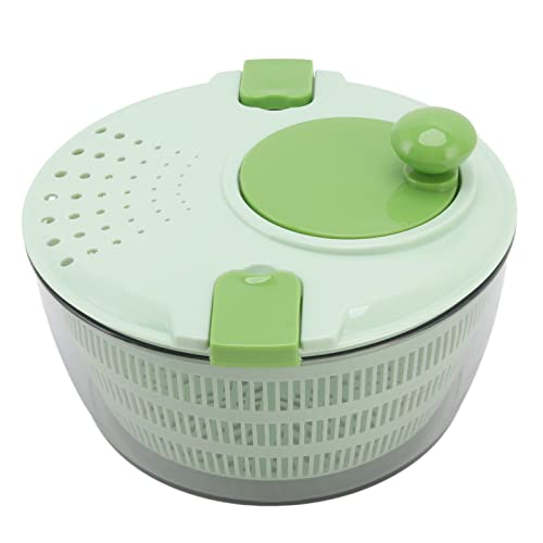NDNCZDHC Salad Spinner Dryer, Lettuce Vegetables Washer Dryer, Multifunction Salad Drainer Bowl for Home Kitchen Washing and Drying Vegetables