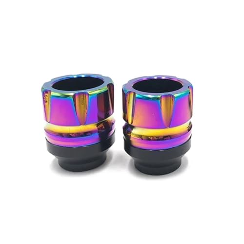 �o�C�N�̃t���[���X���C�_�[ 2PCS �o�[�j���O �I�[�g�o�C �t���[�� �X���C�_�[ �t�����g�t�H�[�N �J�b�v ���� �N���b�V�� �v���e�N�^�[ �J�[�{���t�@�C�o�[ �o�C�N �A�N�Z�T���[