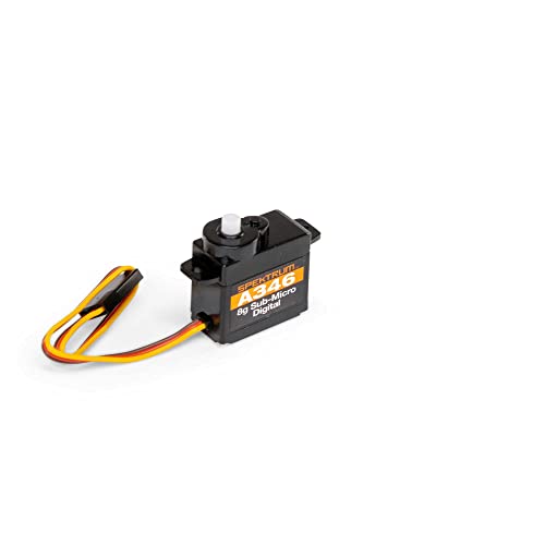 Servo Spektrum A346 digital 8g para solucionar problemas de holgura en avión RC