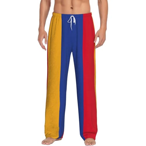 Pantalon de pyjama Arménie homme en flanelle pour des soirées cocooning confortables