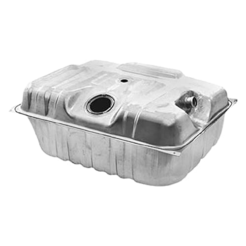 TRQ Fuel Tank 38 Gallon Zinc Coated Steel Rear Lock Ring Compatible with 1985-1986 Ford F-150 F-250 F-350