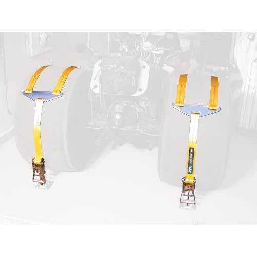 Mac's Custom Tie-DownsMac Tie Downs 121834 Black Rear Twisted Snap Hook Tie Down Wheel Net for Dragster - Pair