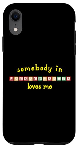 Somebody In Massachusetts Loves Me with Kids ςݖ X}zP[X iPhone XR p