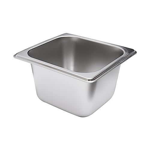 Scatola per ingredienti in acciaio inox, contenitore per condimenti a 6 griglie con coperchio, supporto per ingredienti da bar, conservazione durevole per spezie ed erbe, organizer da cucina