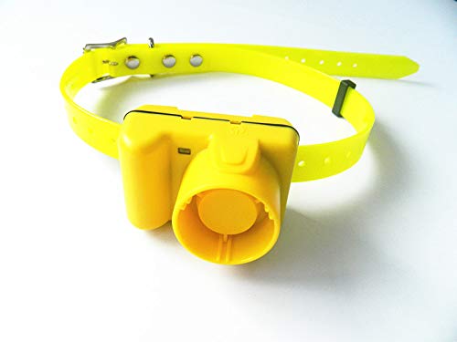 Sonar perro Collar - IP65 impermeable, 128dB, rango de 100 M, funcionamiento y modo de punto, punto sólo modo, batería recargab