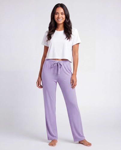 Image of 3 Pack Women's Pajama Pants Soft Lounge PJ Bottoms Comfy Sleepwear Pijamas