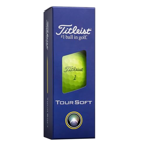 Titleist Tour Soft Golf Balls – Premium Performance Pack