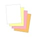 4 Part 8-1/2 x 11"Plain" Collated Color Paper (Not Carbonless)