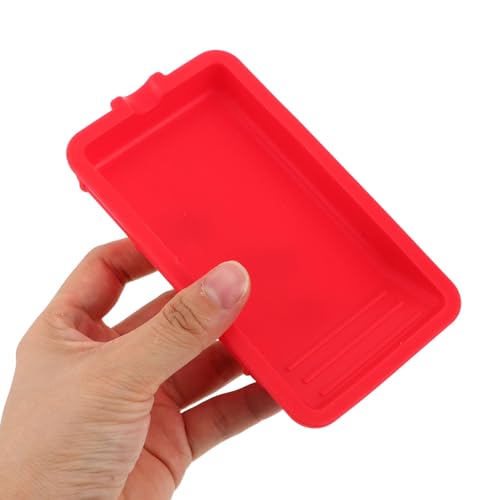 Bandeja para pintura de silicona con rodillo y recipiente reutilizable flexible 5