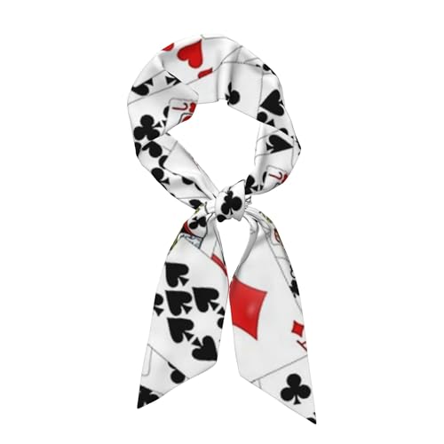 AMRANDOM Hair Bandanas Scarf For Women Lightweight Neck Silk Head Scarves Handbags Scarf - Main Image