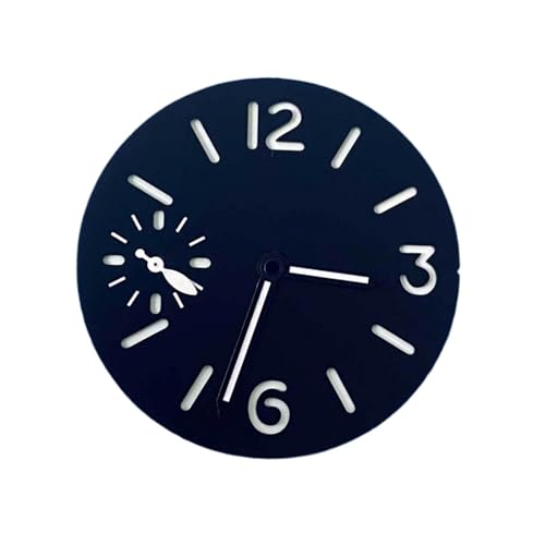 Aiguilles de montre 34.5mm blanche pour mouvement ETA6497 haute précision