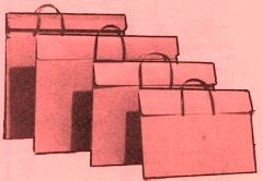 Art Supplies 220PH 20 X 26 in. Sable Portfolio44; Red Rope