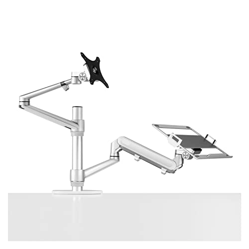 JEQGDLUI OL-3 Pro desktop stand de aluminio premium para monitor lcd de 32 y laptop mount