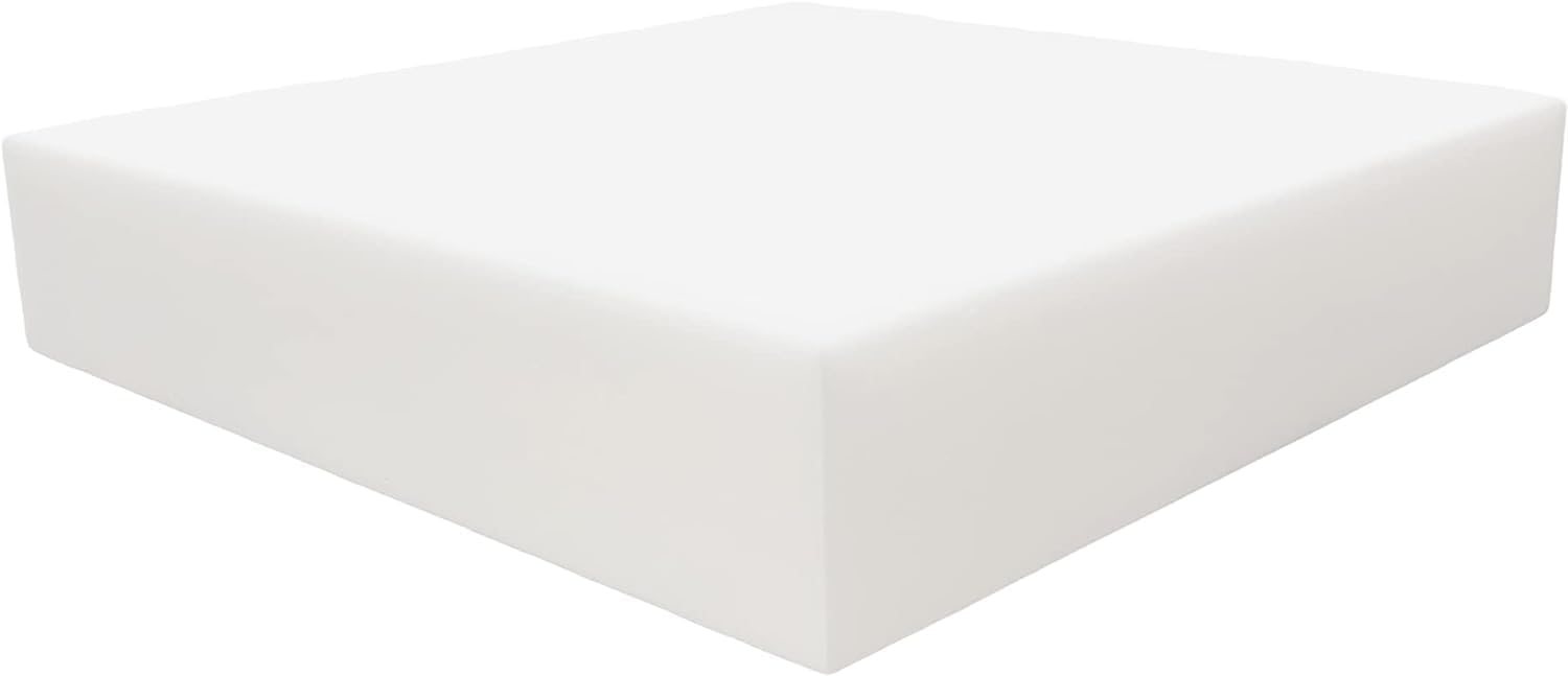 FoamRush 2" x 34" x 34" Upholstery Foam Medium Density Firm Foam Soft Support (Chair Cushion Square Foam for Dinning Chairs, Wheelchair Seat Cushion Replacement)