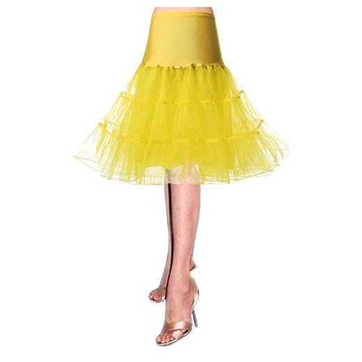 50 Er underkjol 1950 S krinolin Hoopless klänning Tutu Petticoat klänning 50S barn Rockabilly Net Petticoat Skirt crinoline vintage retro färger kjolar gunga klänning underkläder dam