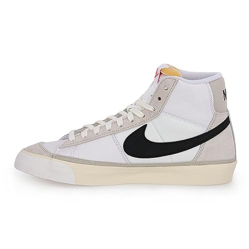 Nike Herren Blazer Mid Pro Club Sneaker, Weiß/Schwarzlicht-Knochensummit Weiß, 39 EU