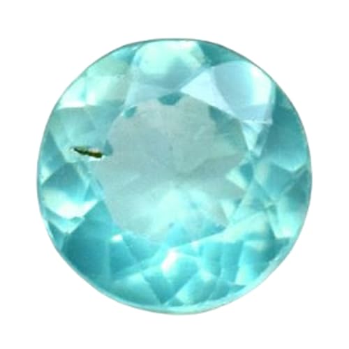 Apatite naturelle en vrac ronde 6.85 mm pour sertir vos bagues et colliers DIY