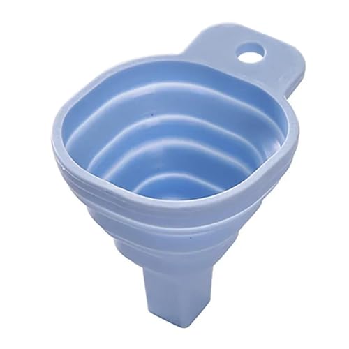 Embudo Embudo de silicona universal for motor coche, lavaparabrisas, cambio líquido, plegable, portátil, for aceite y gasolina