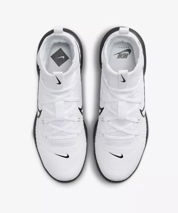 Nike Nike Alpha Huarache NXT MCS Men's White Baseball Cleats DJ6519-101
