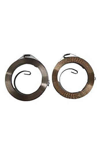 deawater 2PCS Starter Spring 155-244 for Echo Most Trimmers, Hedge Trimmers and blowers 17722042030, 17722044330, GB34025, Black