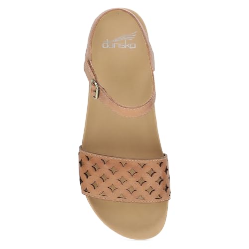 Image of Dansko Jodie Sandal for Women - Leather Linings and Uppers for All-Day Comfort - Dual-Density EVA Footbed and Lightweight Rubber Outsole for Long-Lasting Wear