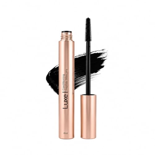 Luxe Cosmetics Mascara Peptide Noir Volume Extensible sans Grumeaux