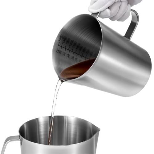 Vaso medidor de acero inoxidable QWORK 48 oz miniatura 6