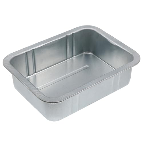 ROMISBABA Bac de Vidange Acier avec Lèvre Renforcée Bac Récupérateur Dhuile pour Vidange Moteur Outil Pratique pour Réparation Automobile