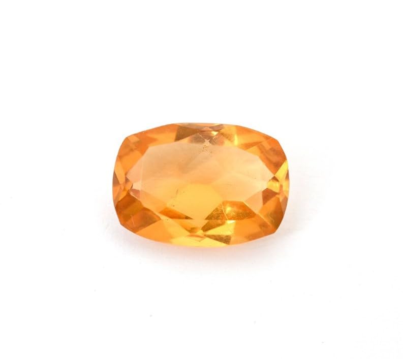 Gemme jaune doré AAA coussin 9x7mm pour haute joaillerie