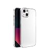 Ehr. iPhone 15 Compatible Camera Protected Anti-Shock Ultra Slim TPU Transparent Silicone Case (Transparent, iPhone 15)