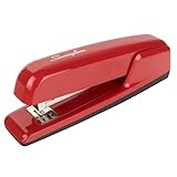 Swingline Stapler, 747 Desktop Stapler, 30 Sheet Capacity, Durable Metal Stapler for Desk, Rio Red (74736)