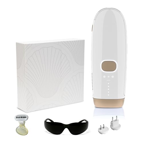 Techomey Depiladora IPL, Indolore con Enfriamiento Rápido, Depilación Sostenible para Todos, Alternativa al Láser, para Cuerpo y Zona Jersey