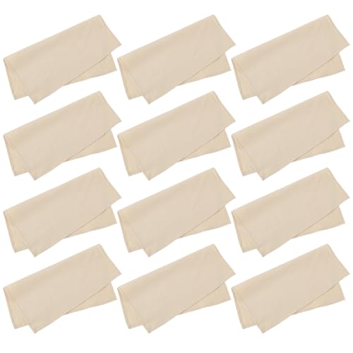 Servilletas de algodón STOBAZA de 40 cm, juego de 12 piezas reutilizables y suaves para cena 2