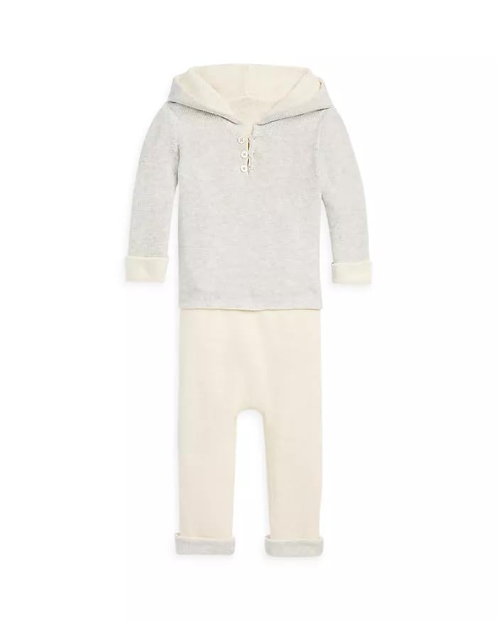 Polo Ralph Lauren Collection Baby Unisex Organic Cotton Reversible Sweater Set 18-24 Months