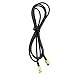 Produktbild F Fityle RP SMA Stecker auf RP SMA Buchse Antennen Verlängerungskabel koaxiales RP-SMA Verlängerungskabel - Schwarz 1M