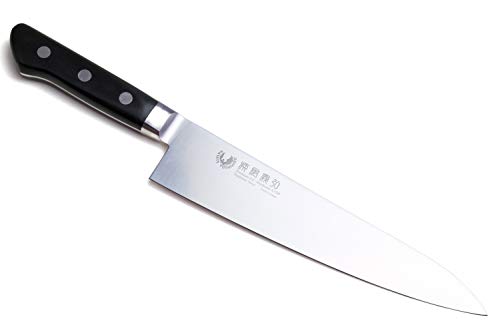 Yoshihiro INOX Stain-Resistant Steel Ice Hardened Gyuto Chefs Knife (8.25" (210mm))