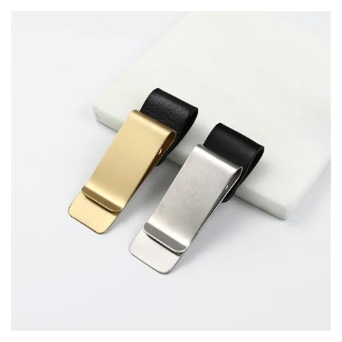Multi-Functional Cash Clip 20 Pcs Vintage Metal Handmade Leather Pen Holder Clips Brass Clips4