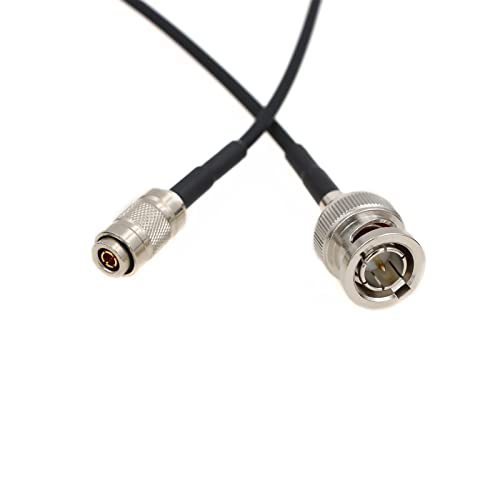 SZRMCC DIN1.0 2.3 Male to BNC Male RG174 75ohm HD SDI Coaxial Cable for 4K Video Camera Monitor Recorders (30cm/12inch) - Image 2